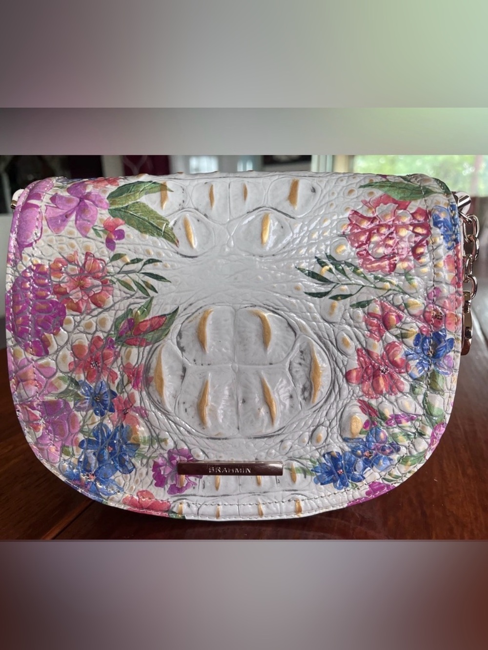 NWT Brahmin Briar in HOMEGROWN Melbourne Crossbody Bag 2